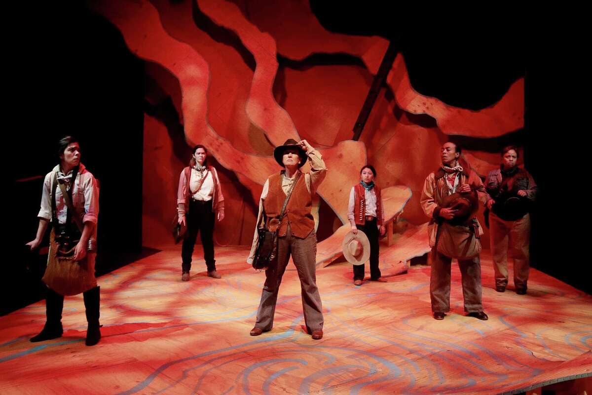 The cast of "Men on Boats" takes theatergoers on an adventure along the Colorado River.