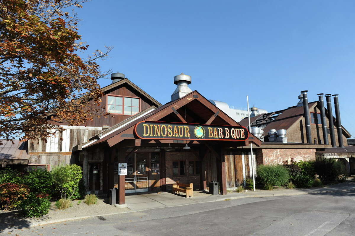 Dinosaur Bar-B-Que at 377 River St. in downtown Troy. The city's new comprehensive plan proposes a hotel for the site. (Times Union archive photo.)