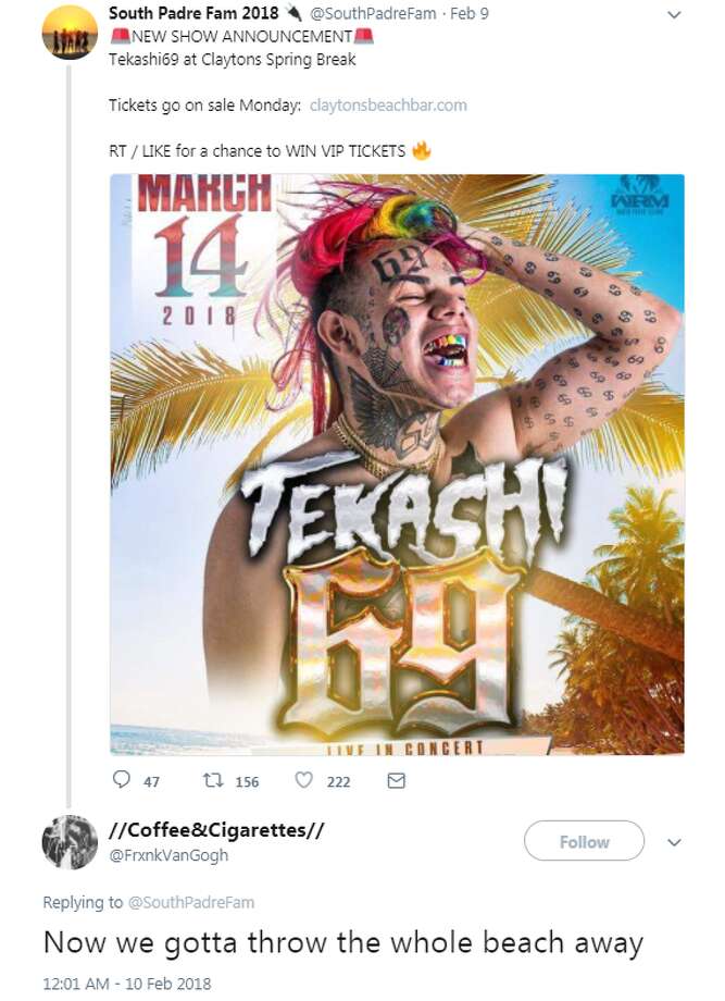 Outrage Erupts Online After South Padre Spring Break Party Books Rapper