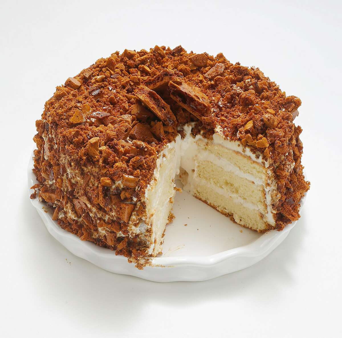 Blum's Coffee Crunch Cake on Tuesday, September 19, 2017, in San Francisco, Calif.