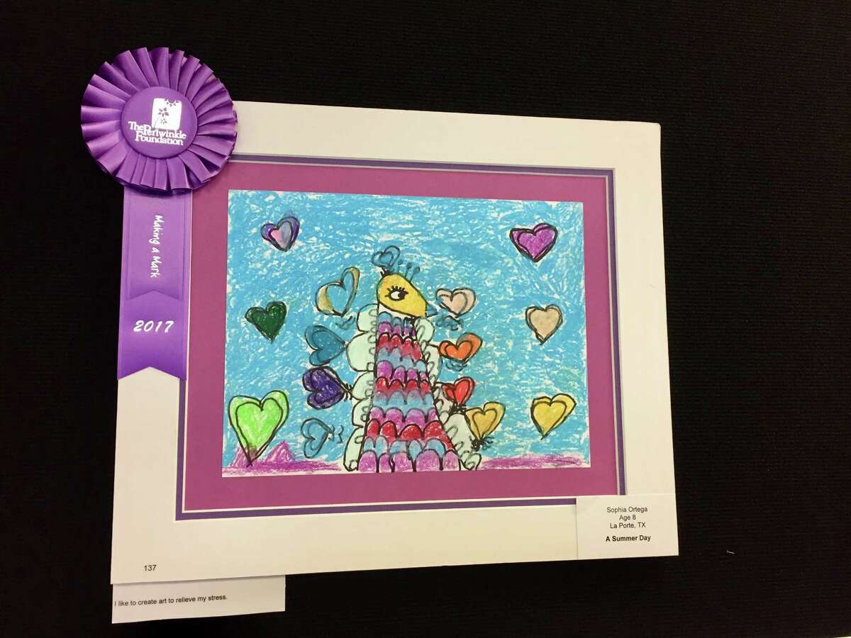 Fort Bend County Libraries is displaying ÂMaking A MarkÂ,Â an exhibition of art and creative writing by children touched by cancer and blood disorders at Texas ChildrenÂs Cancer and Hematology Centers, presented by The Periwinkle Foundation, through Feb. 28, in the Bohachevsky Gallery at George Memorial Library in Richmond.