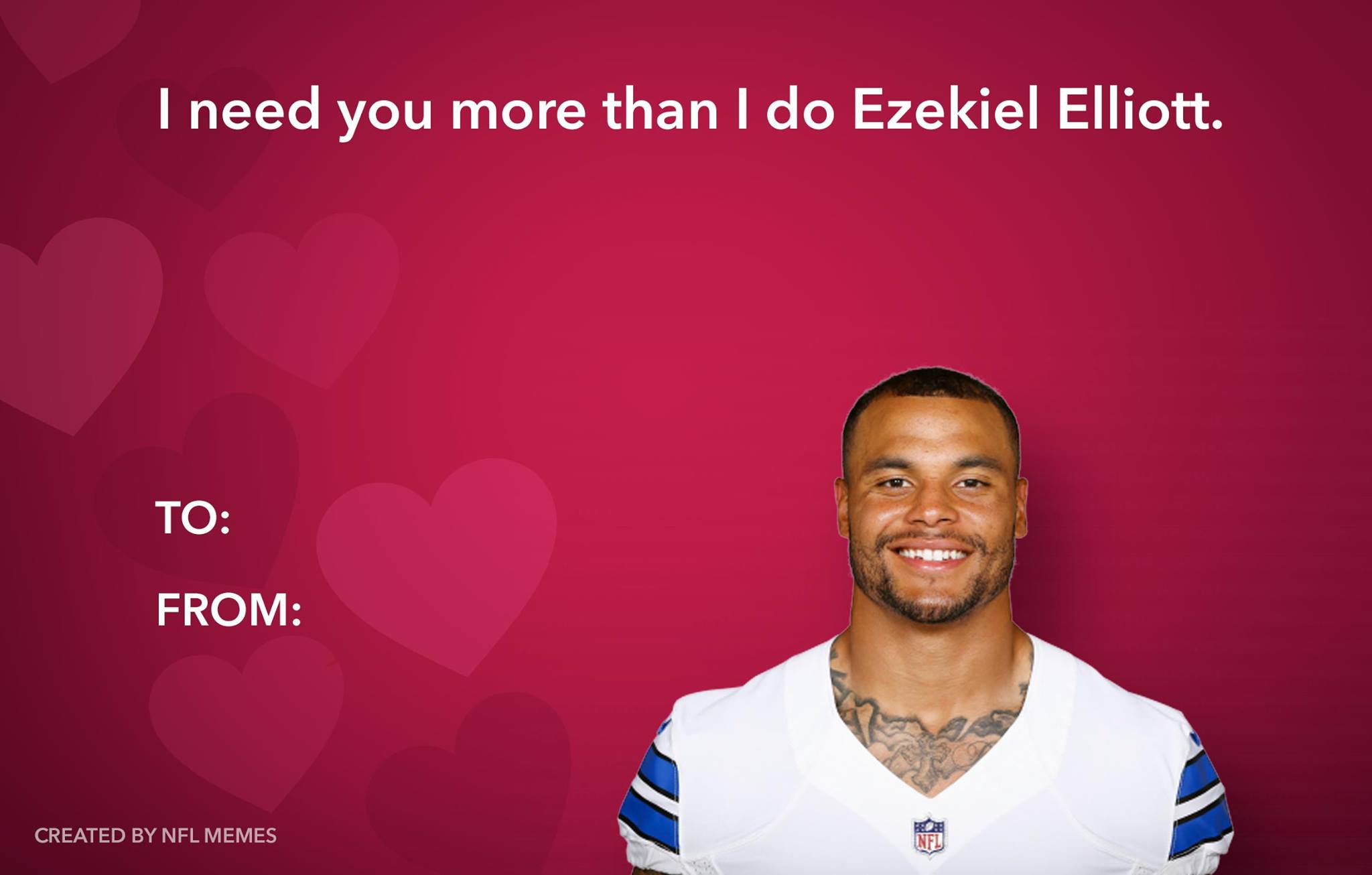 The best Valentine's Day cards for the football fan in your life