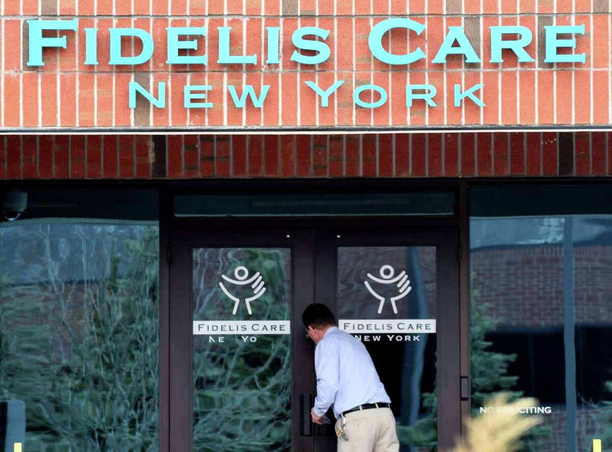 Exterior of the Fidelis Care offices on Wednesday, Feb. 14, 2018, in Colonie, N.Y. Centene has a pending agreement to buy Fidelis Care for $3.7 billion. (Will Waldron/Times Union)
