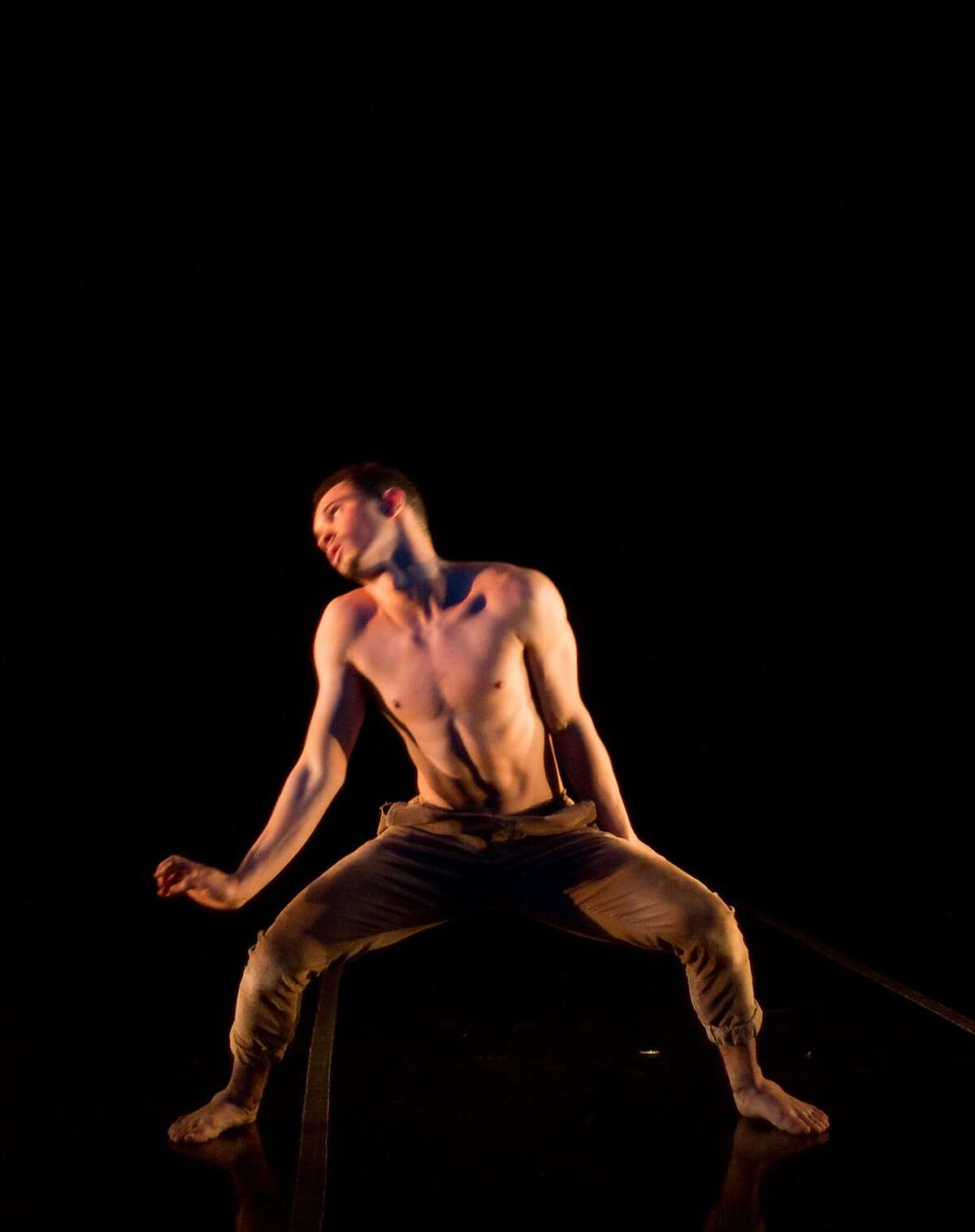 Giordan Cruz in a previous performance of "The Journey Part 3," created by emerging Bay Area choreographer Dazaun Soleyn. Photo: Alan Kimara Dixon