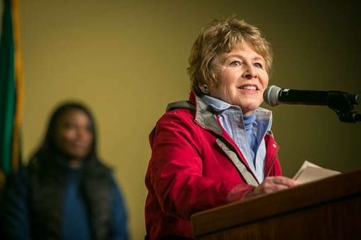 Democrat Lisa Brown is running for Congress in Washington's 5th District.  Eastern Washington usually votes Republican, but Brown has signed up more than 2,000 volunteers and drawn big crowds in small towns. .