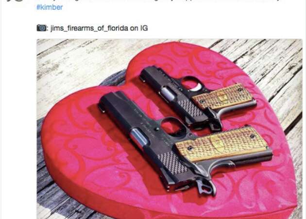 Retweet of Valentine's Day gun content disappears from NRA Twitter after Fla. shooting