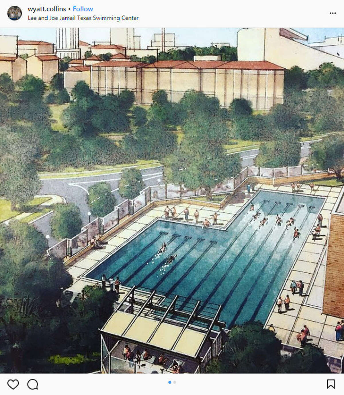 The University of Texas to build new outdoor swimming and diving pool