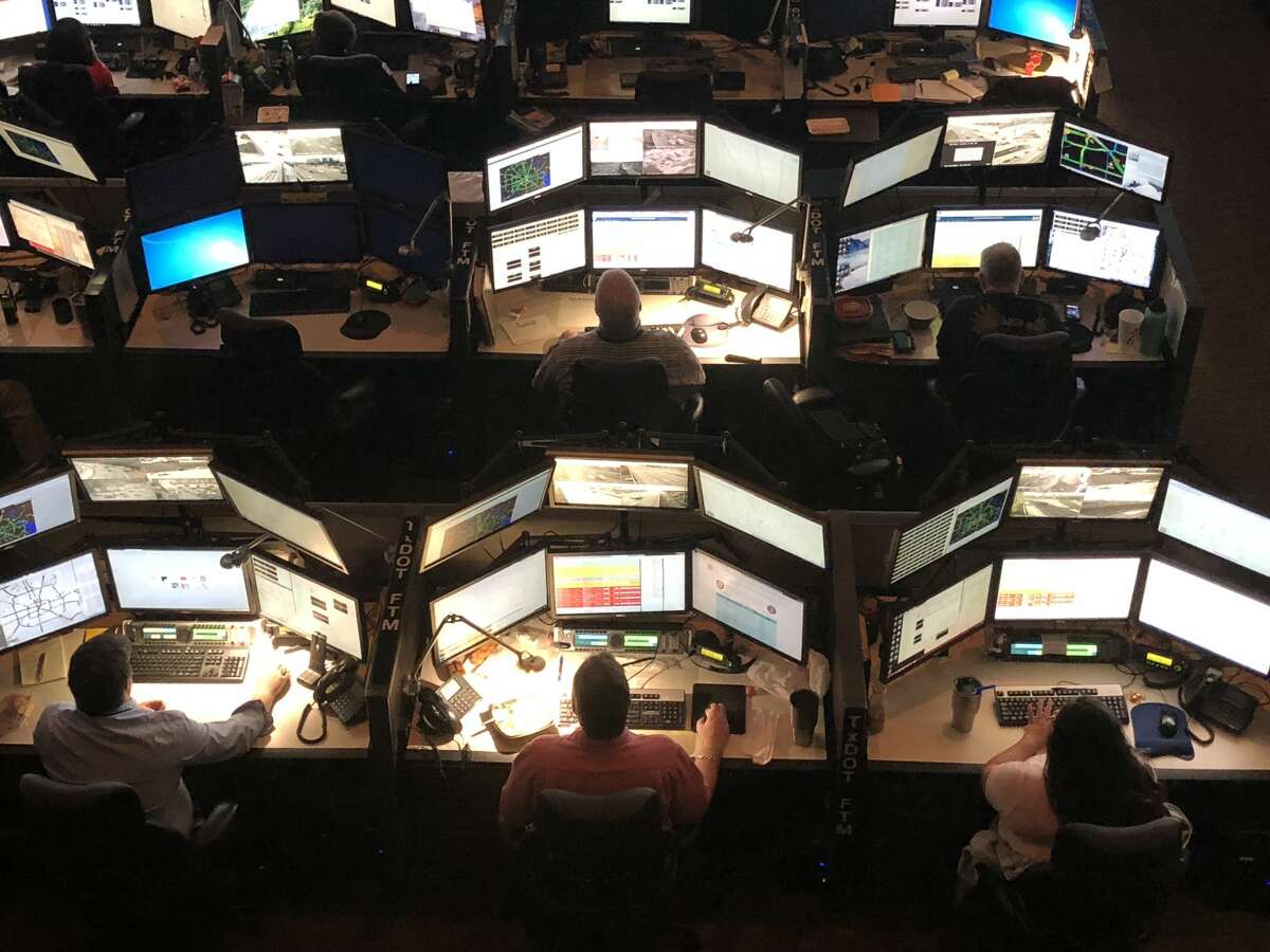 Look deep inside Houston TranStar, where your traffic news originates