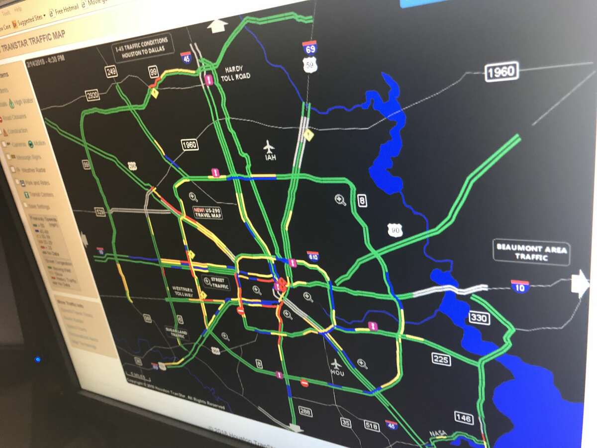 Look deep inside Houston TranStar, where your traffic news originates