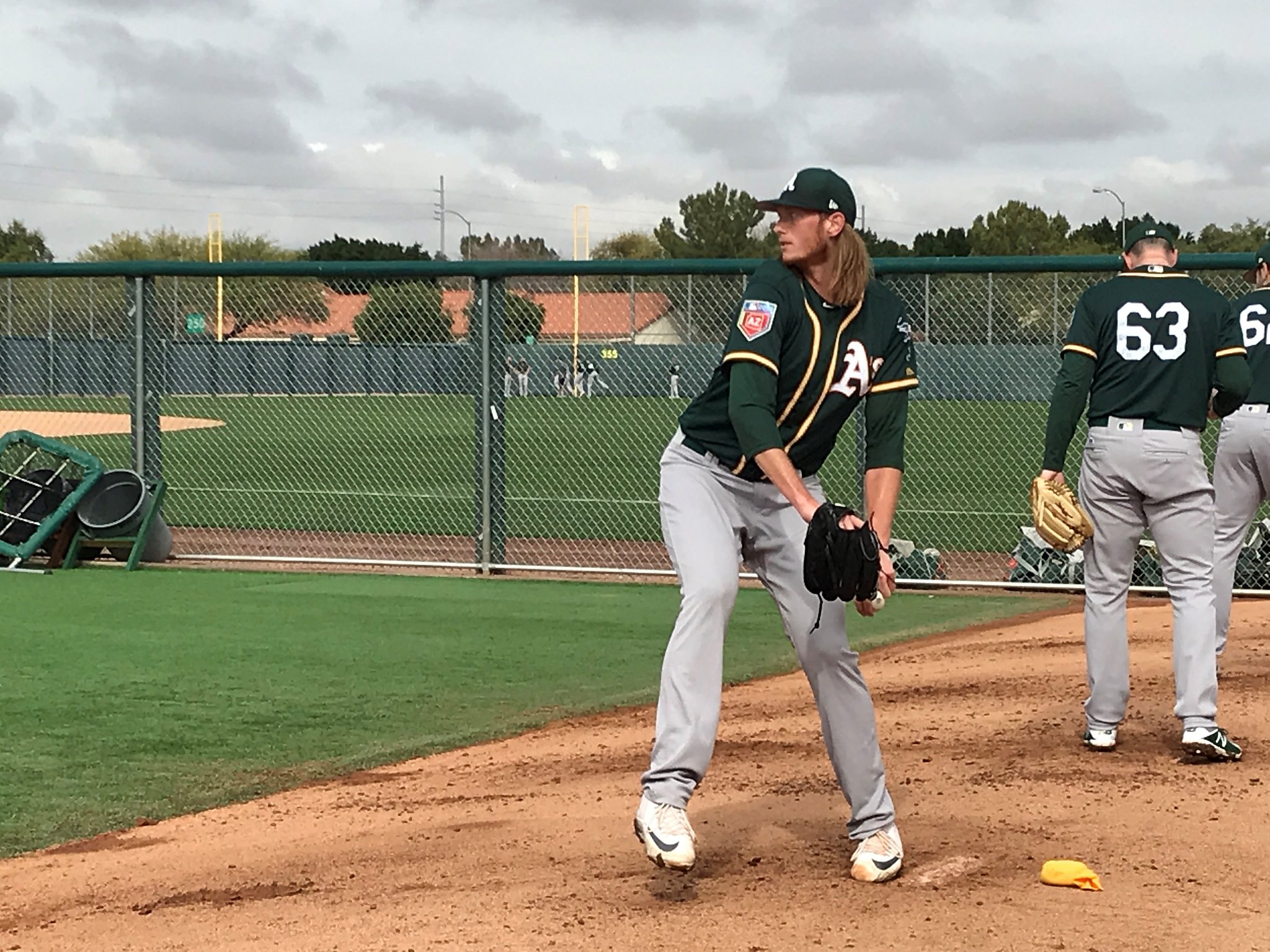 A tall order: A's prospect A.J. Puk compared to Randy Johnson