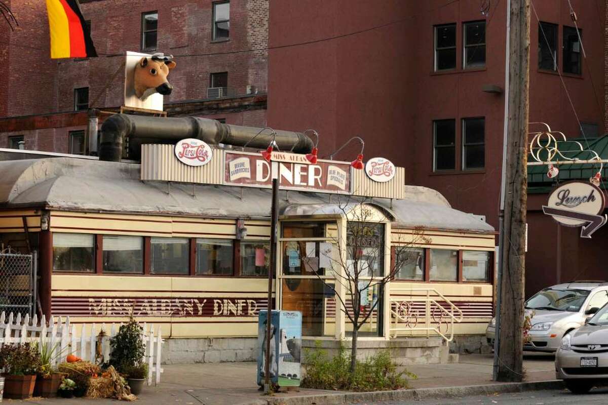 The Miss Albany Diner on Broadway in Albany,New York 11/11/2009. (Michael P. Farrell/Albany Times Union)