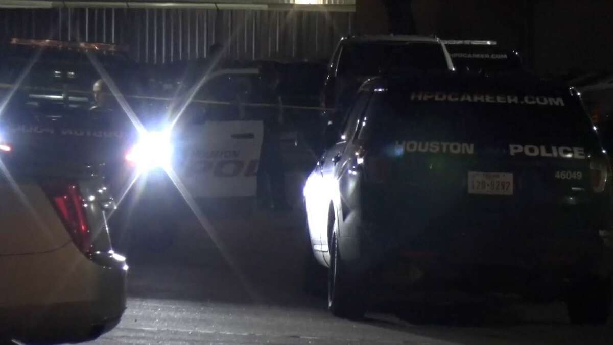 One person was killed in a shoot-out Thursday night at an apartment complex near NRG Stadium.