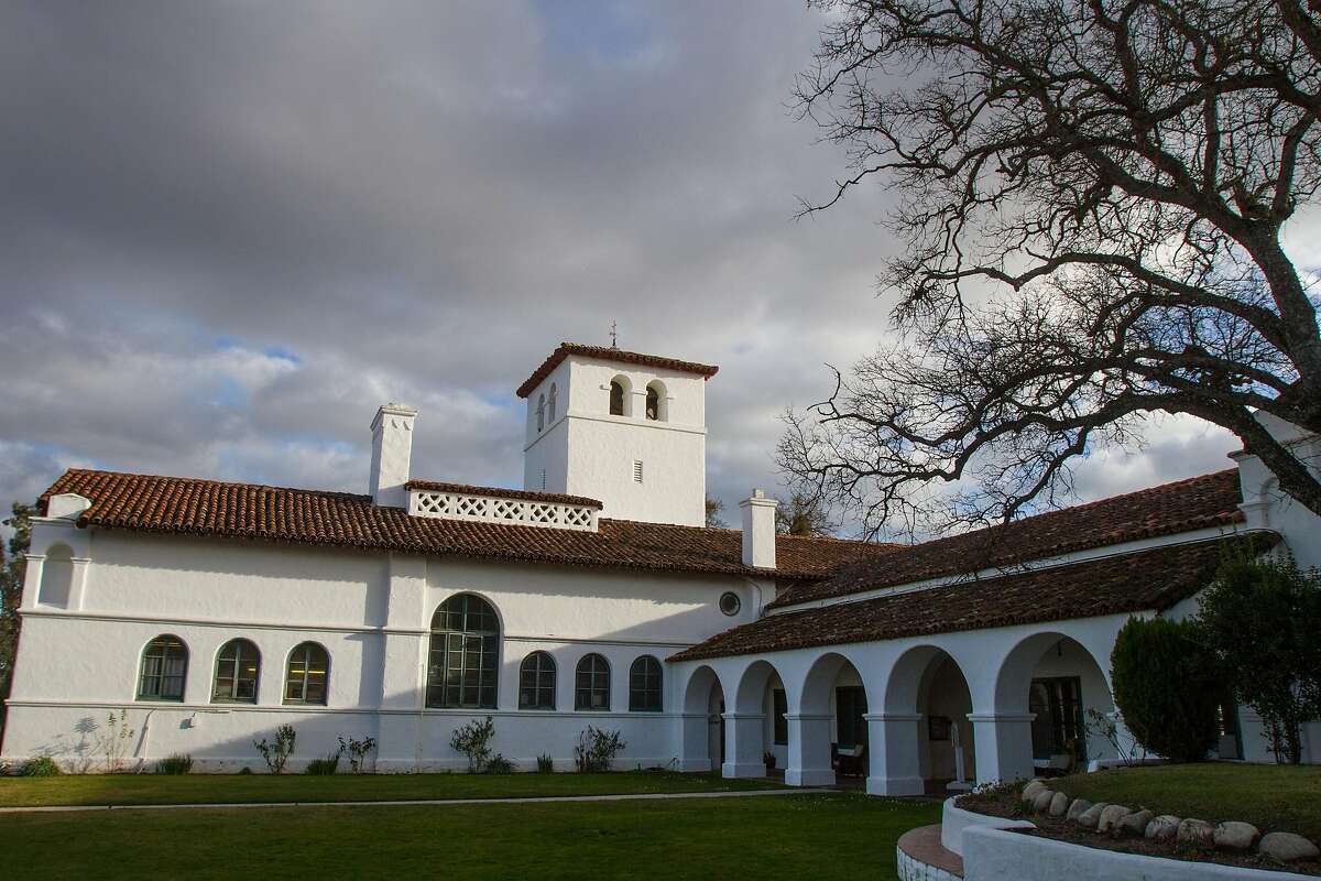 The historical Hearst Hacienda on the grounds of what is now the Army's Fort Hunter Liggett in southern Monterey County.