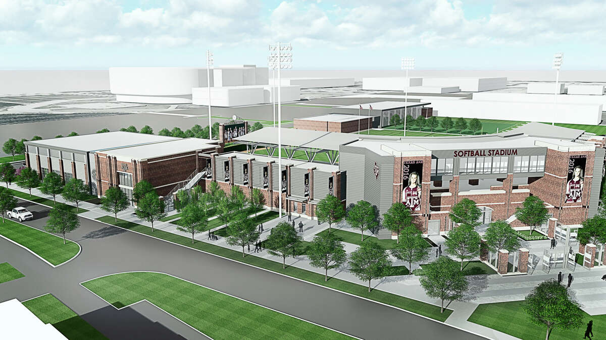 Construction on Texas A&M's new softball, track complexes progressing