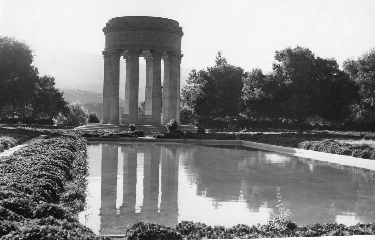 Pulgas Water Temple, which is near the Crystal Springs Watershed, October 12, 1956