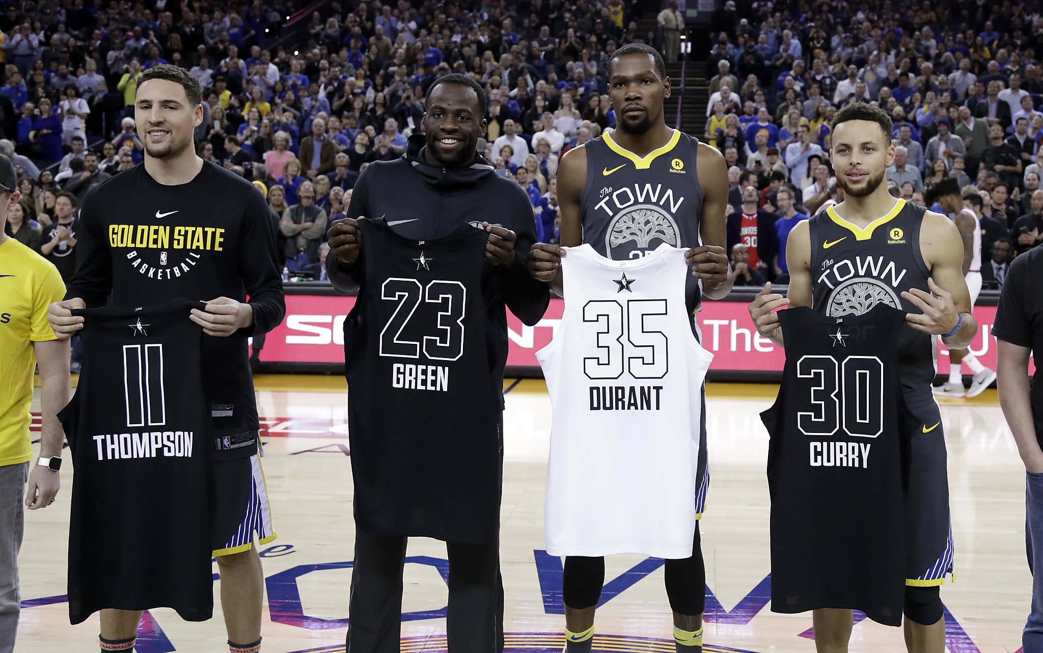 Warriors’ 4 AllStars try not to overload themselves in Los Angeles