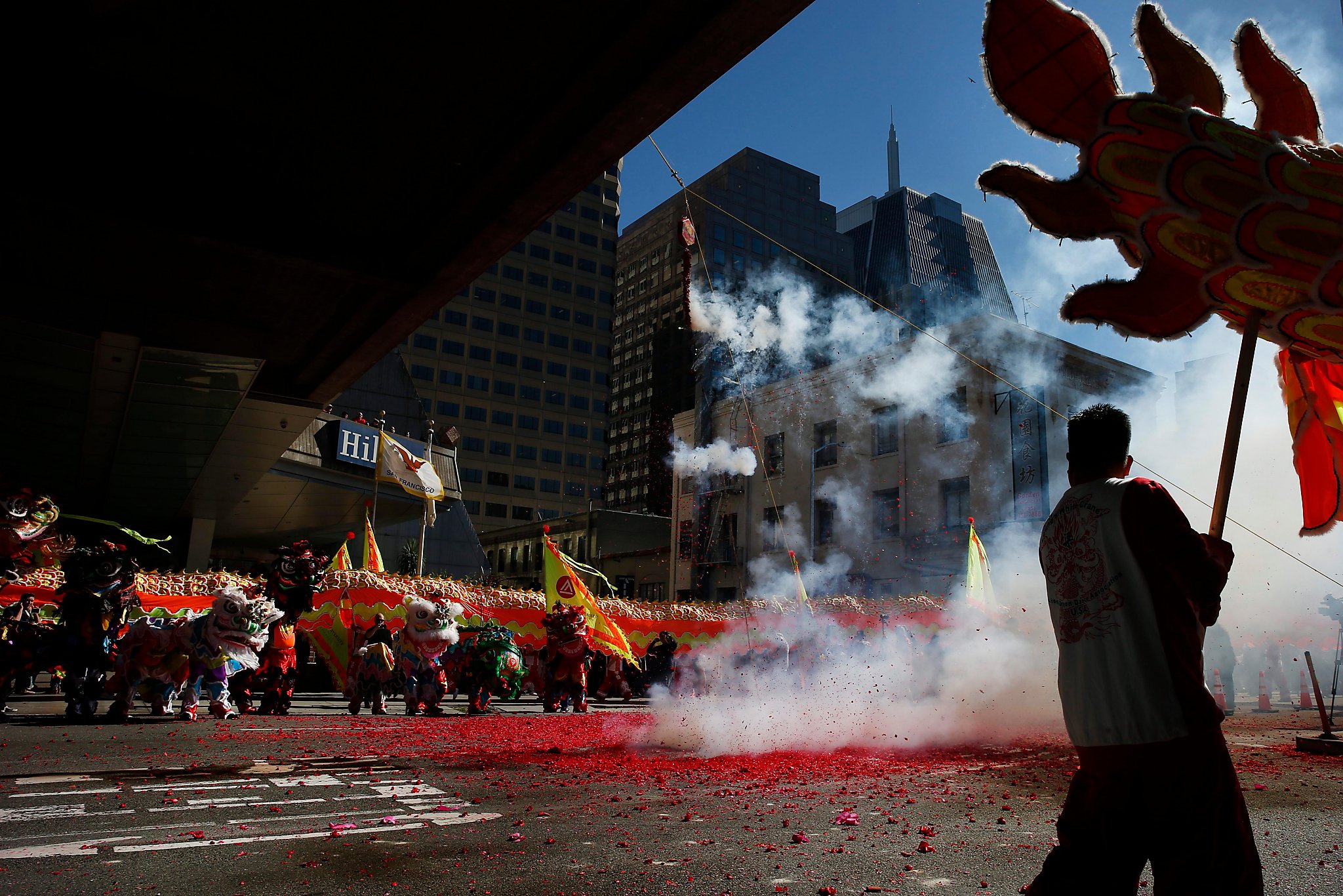 Dragon comes to life in San Francisco on first day of Lunar New Year