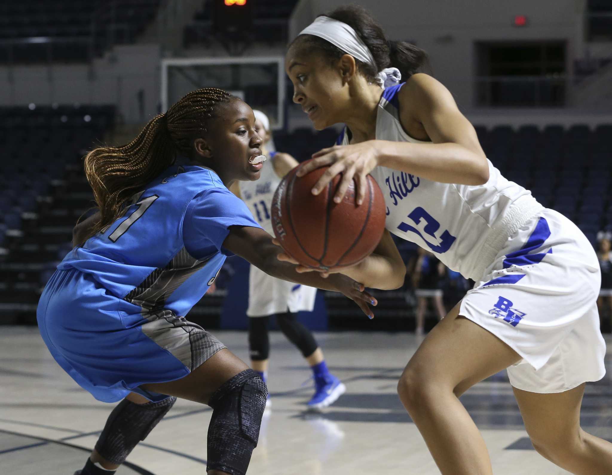 Hs Girls Basketball Playoffs Barbers Hill Shadow Creek 49