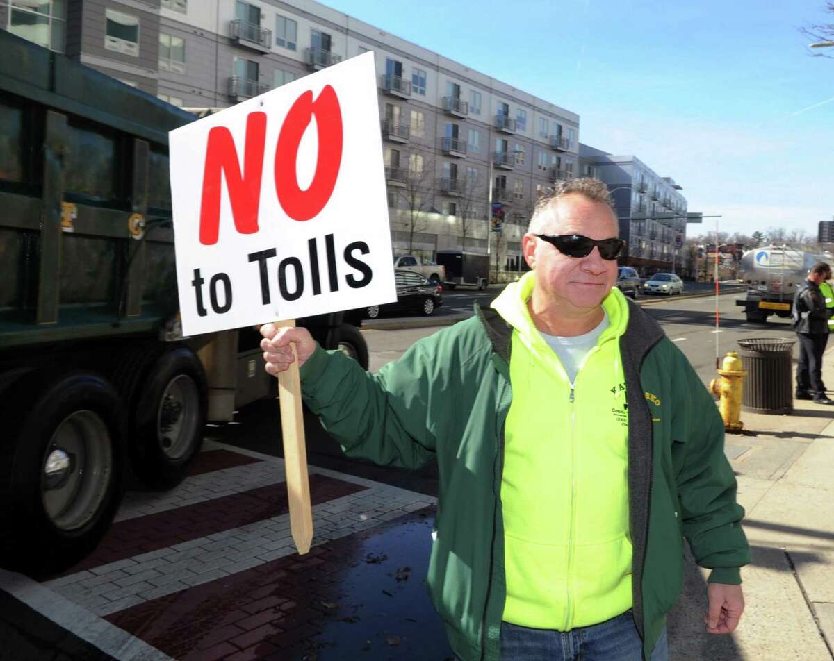 Business owners hold Stamford protest against proposed state taxes