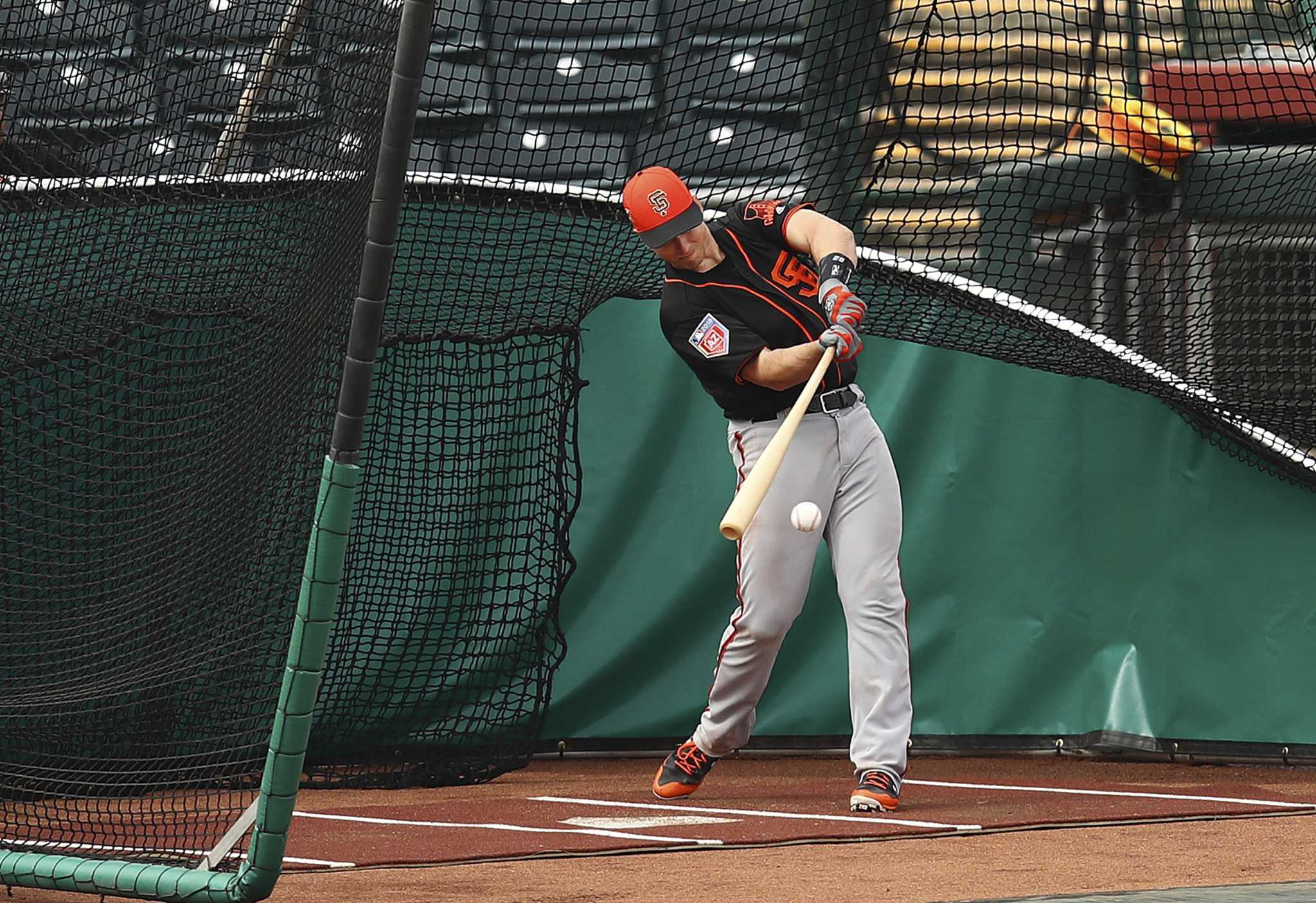 Giants' camp: Andrew McCutchen takes Madison Bumgarner deep