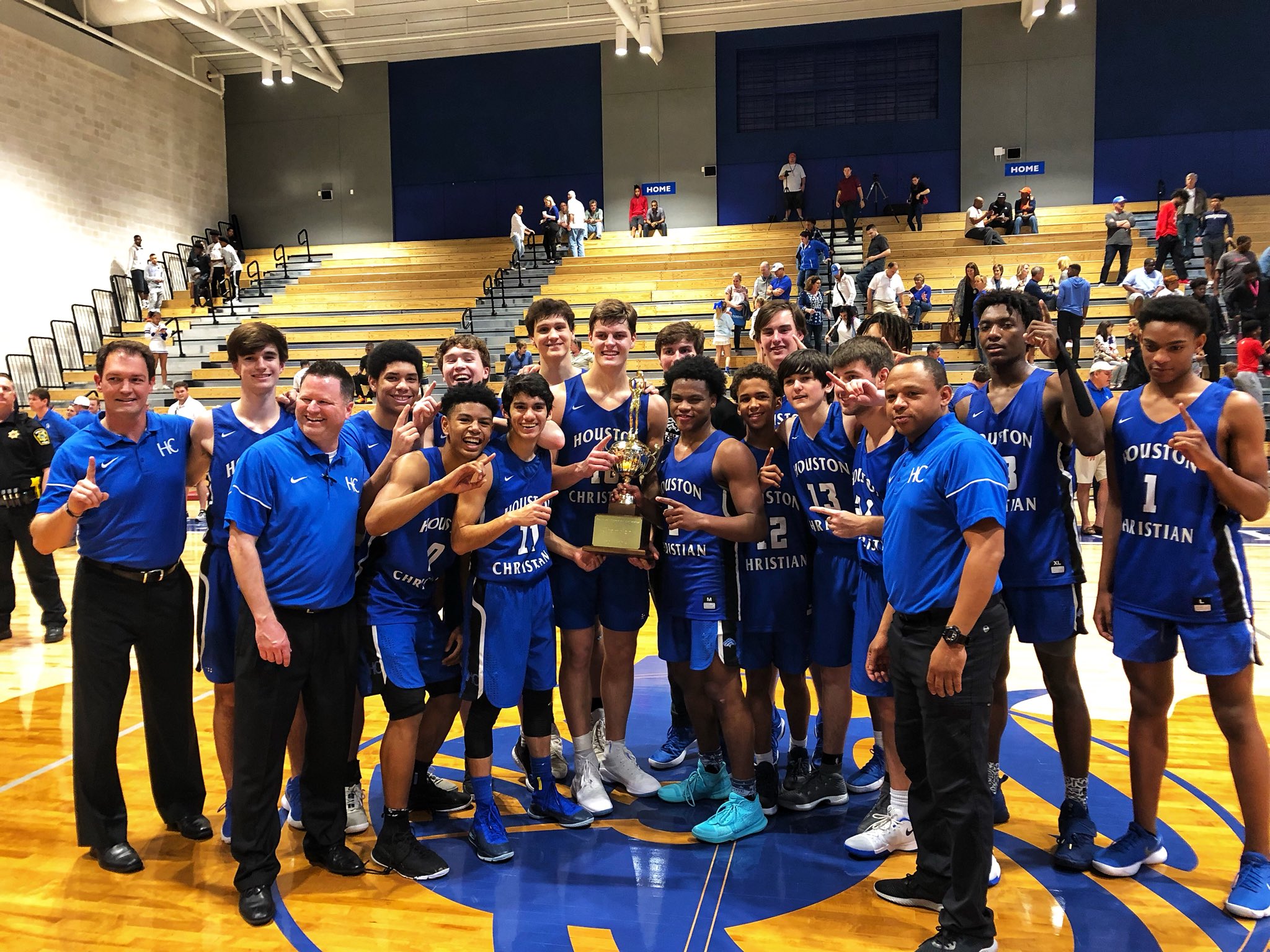 Houston Christian captures first SPC basketball title