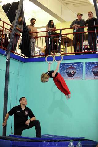 6-state gymnastics meet at Chelsea Piers - StamfordAdvocate