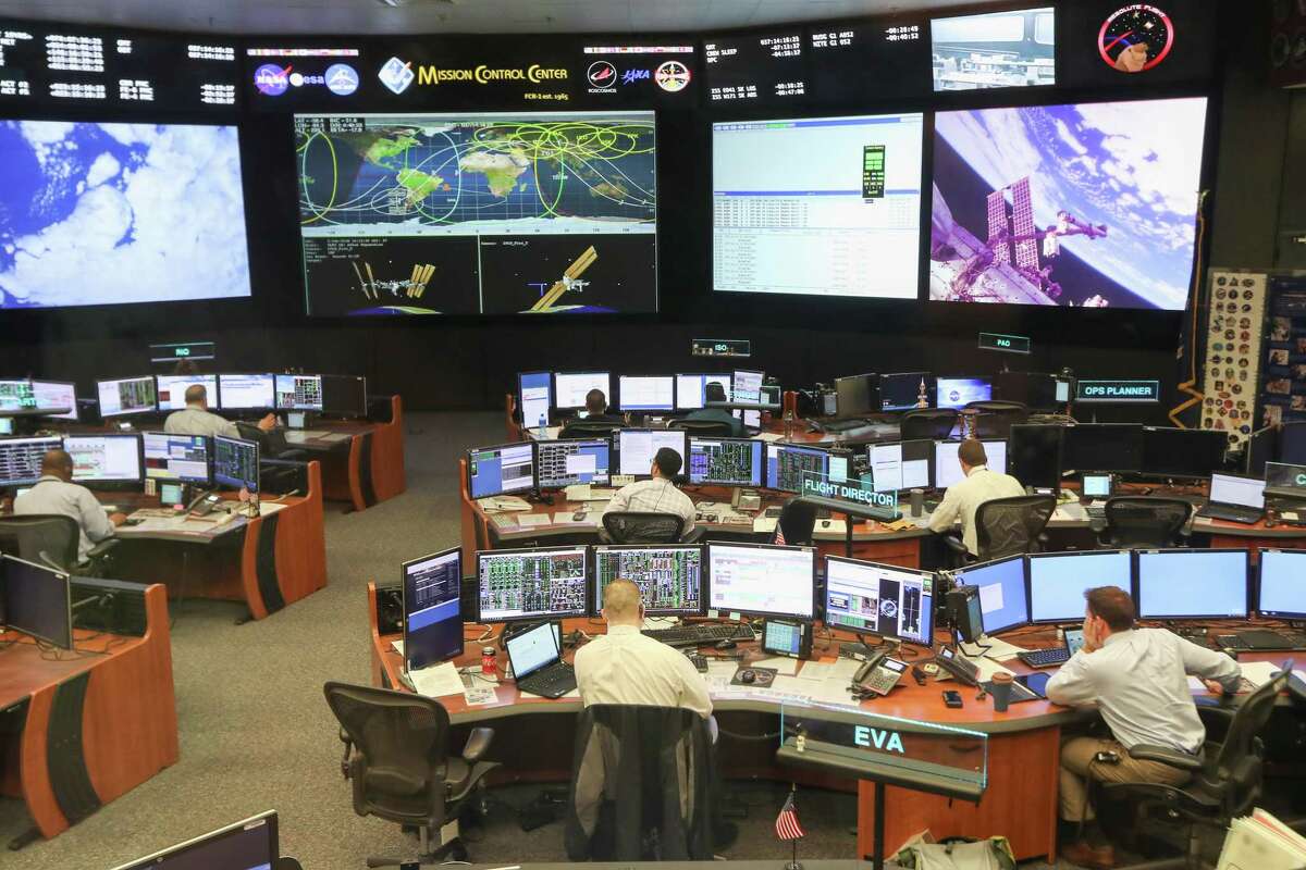 ﻿NASA's Mission Control﻿ has been upgraded from sea foam green consoles, switches and buttons to free-standing computers, mouses and keyboards.