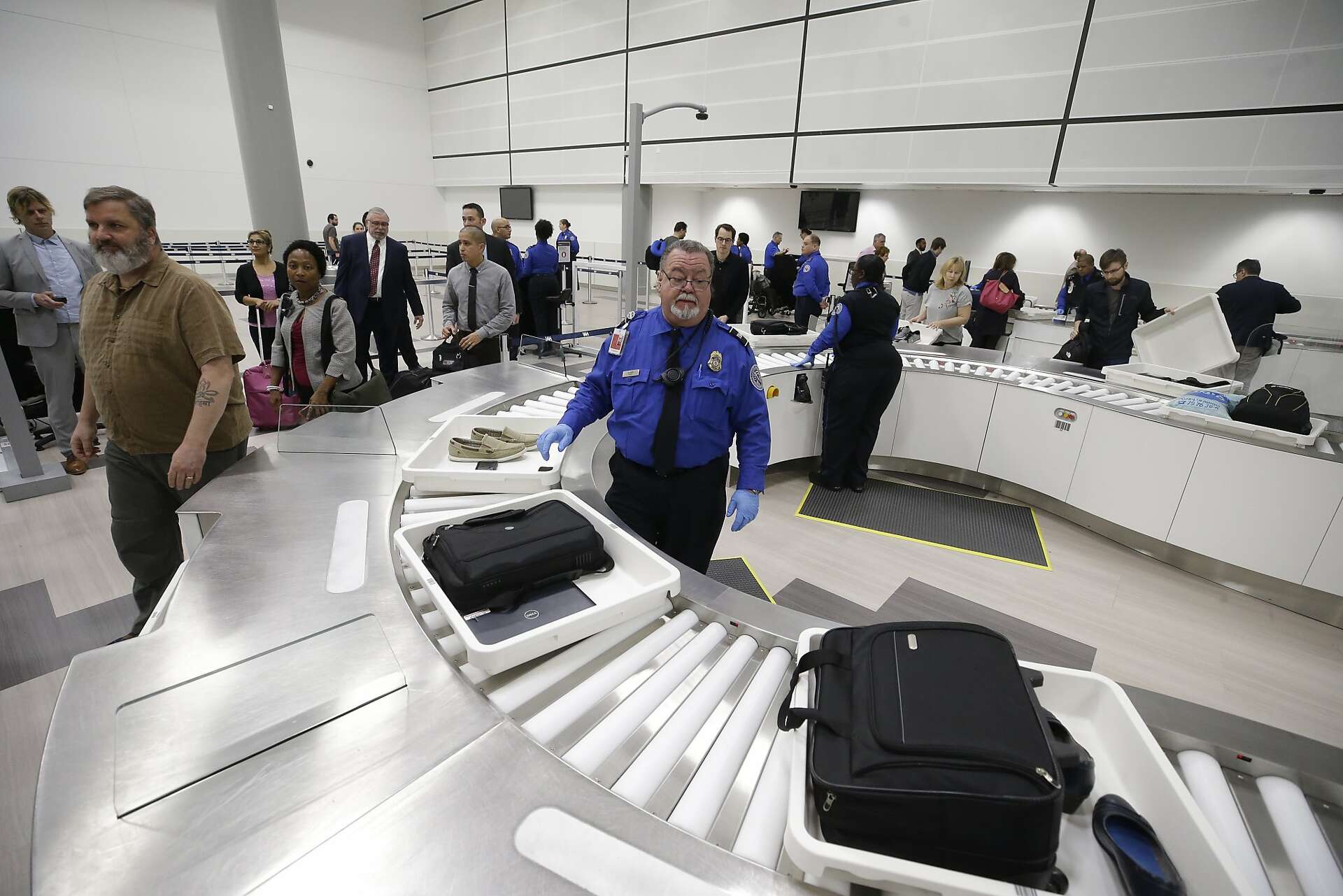 Pre Terminal Security Big changes at SFO's new automated security lanes