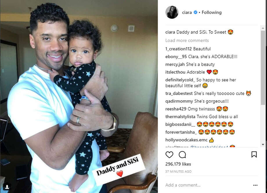 Russell Wilson, Ciara Reveal First Photos Of Baby Sienna - Seattlepi.com