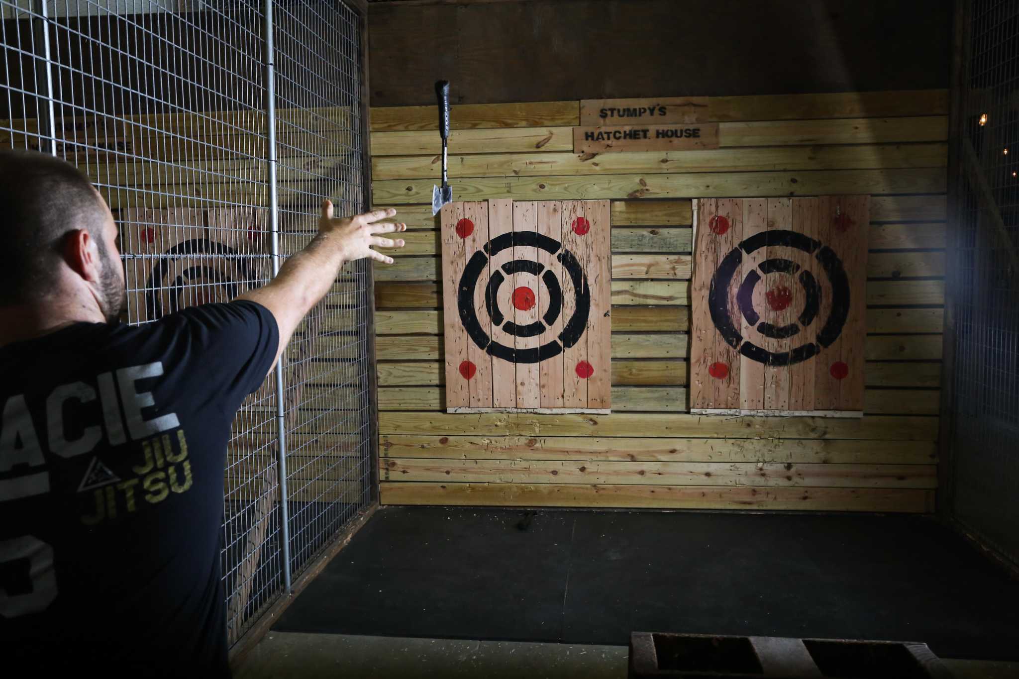 Ax-throwing business opens in San Antonio with another one on the way - San Antonio ...2048 x 1365