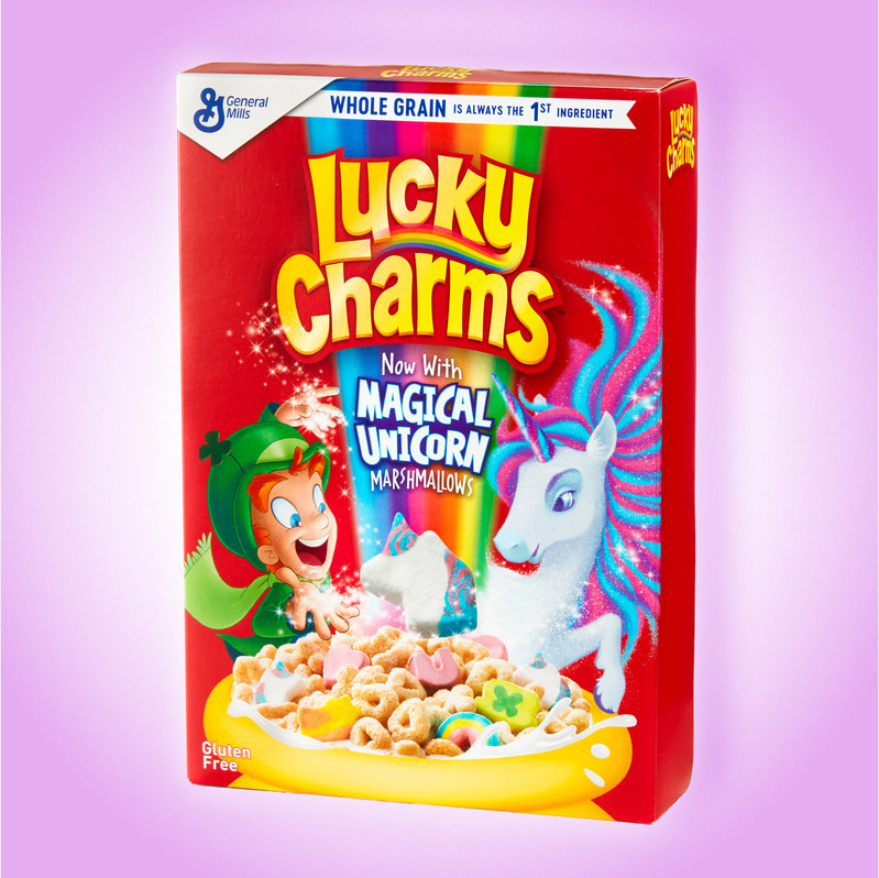 Lucky Charms reveals a new marshmallow member, the unicorn