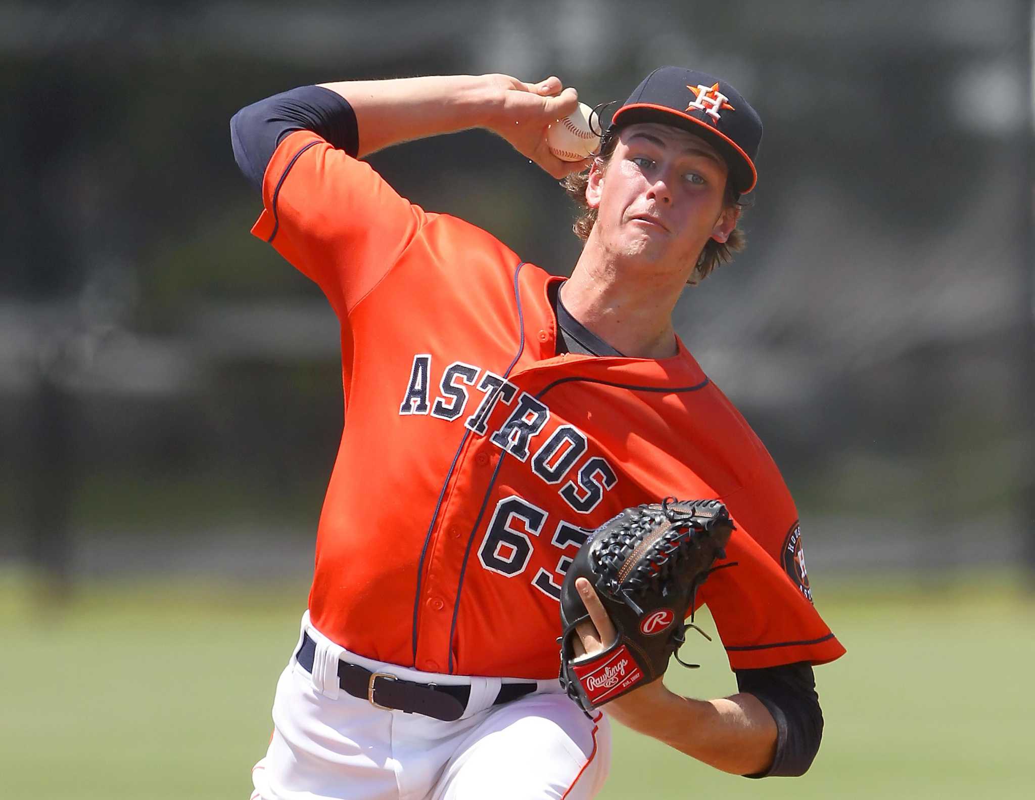 Astros' top prospect Forrest Whitley suspended for drug violation