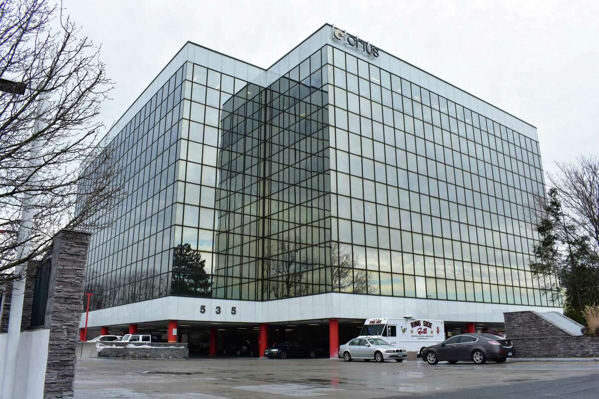 The headquarters building of Crius Energy at 535 Connecticut Ave. in Norwalk, Conn.