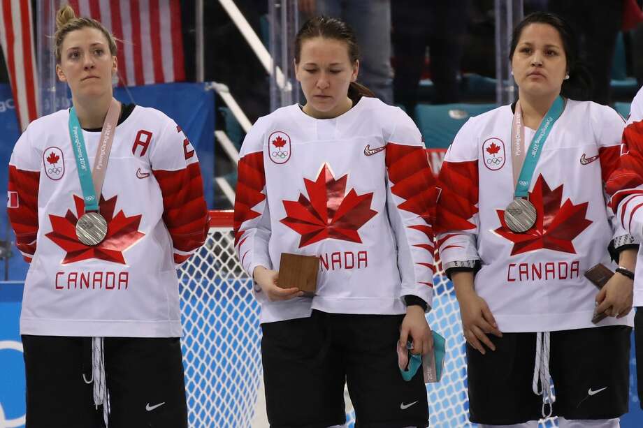 Canadian Hockey Player Reportedly Ordered To Wear Silver Medal She
