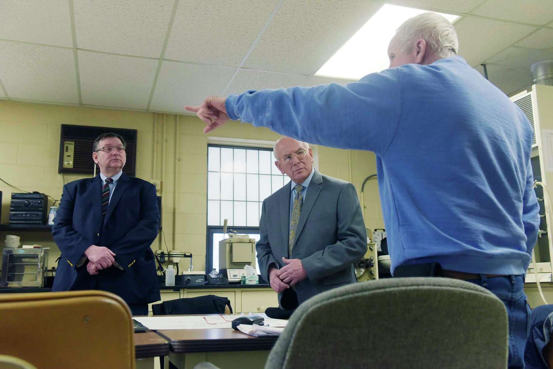 Tonko tours Castleton plant