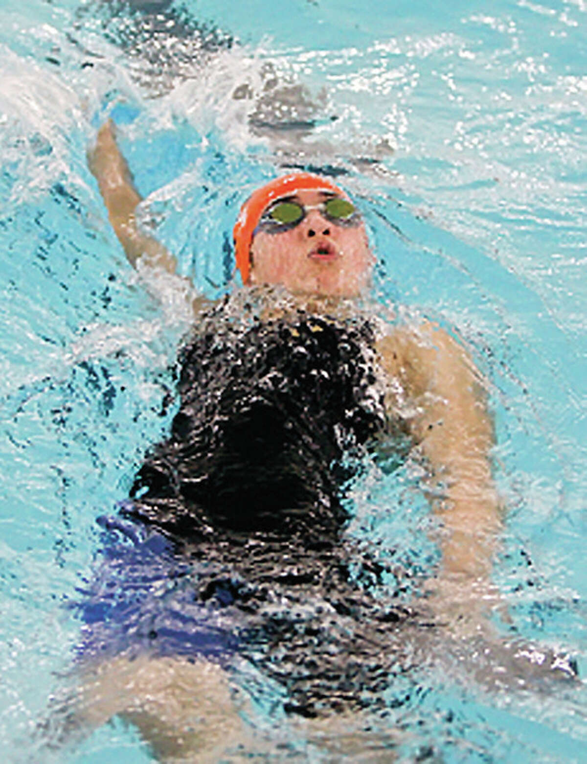Edwardsville’s Sahar Rabeie is one of the Breakers who will be taking part in the Ozarks Long Course Championships this weekend at the Chuck Fruit Aquatic Center.