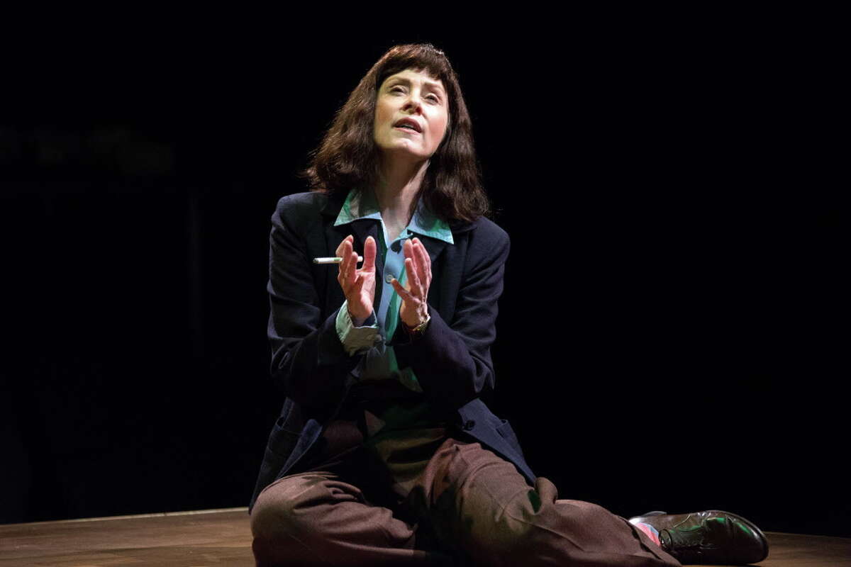 Suzanne Vega as Carson McCullers in "Lover, Beloved," at the Alley Theatre.