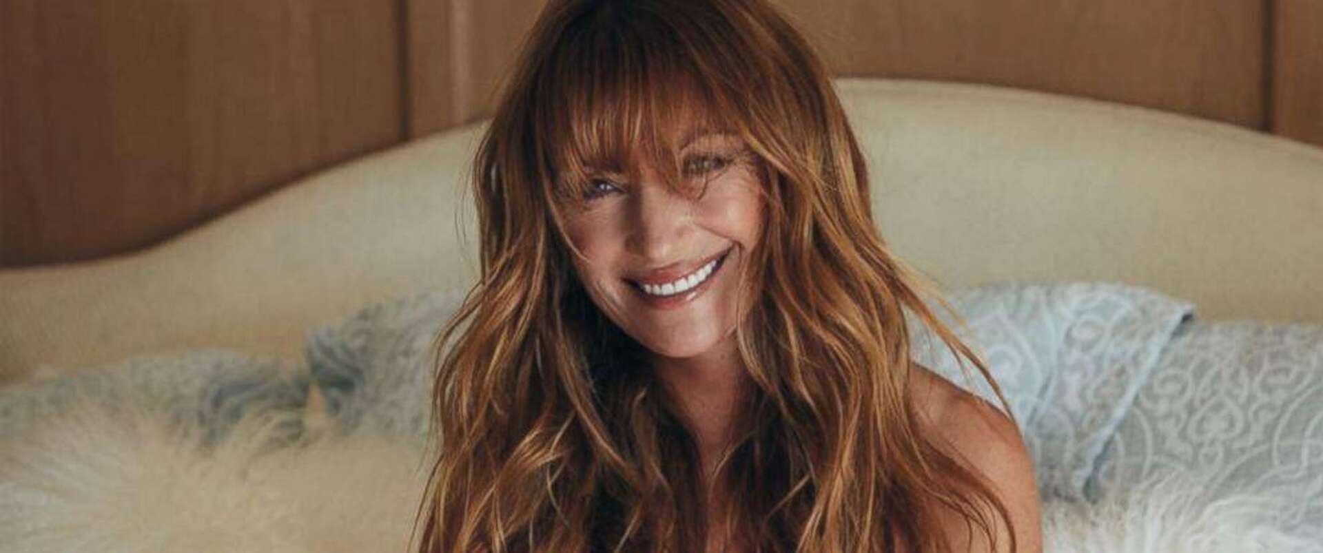 Jane Seymour posing for Playboy at 67