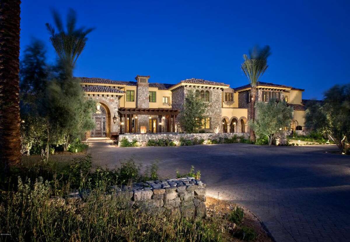 Hall of Fame pitcher Randy Johnson has listed his 25,000-square-foot mansion in Arizona's Paradise Valley for sale. The seven-bedroom, 12-bathroom home hit the market for $25 million in 2014, but has since dropped in price to $16.5 million. Johnson is best know for his years as a Seattle Mariner and Arizona Diamondback, but also pitched for the now-defunct Montreal Expos, Houston Astros, New York Yankees and San Francisco Giants.