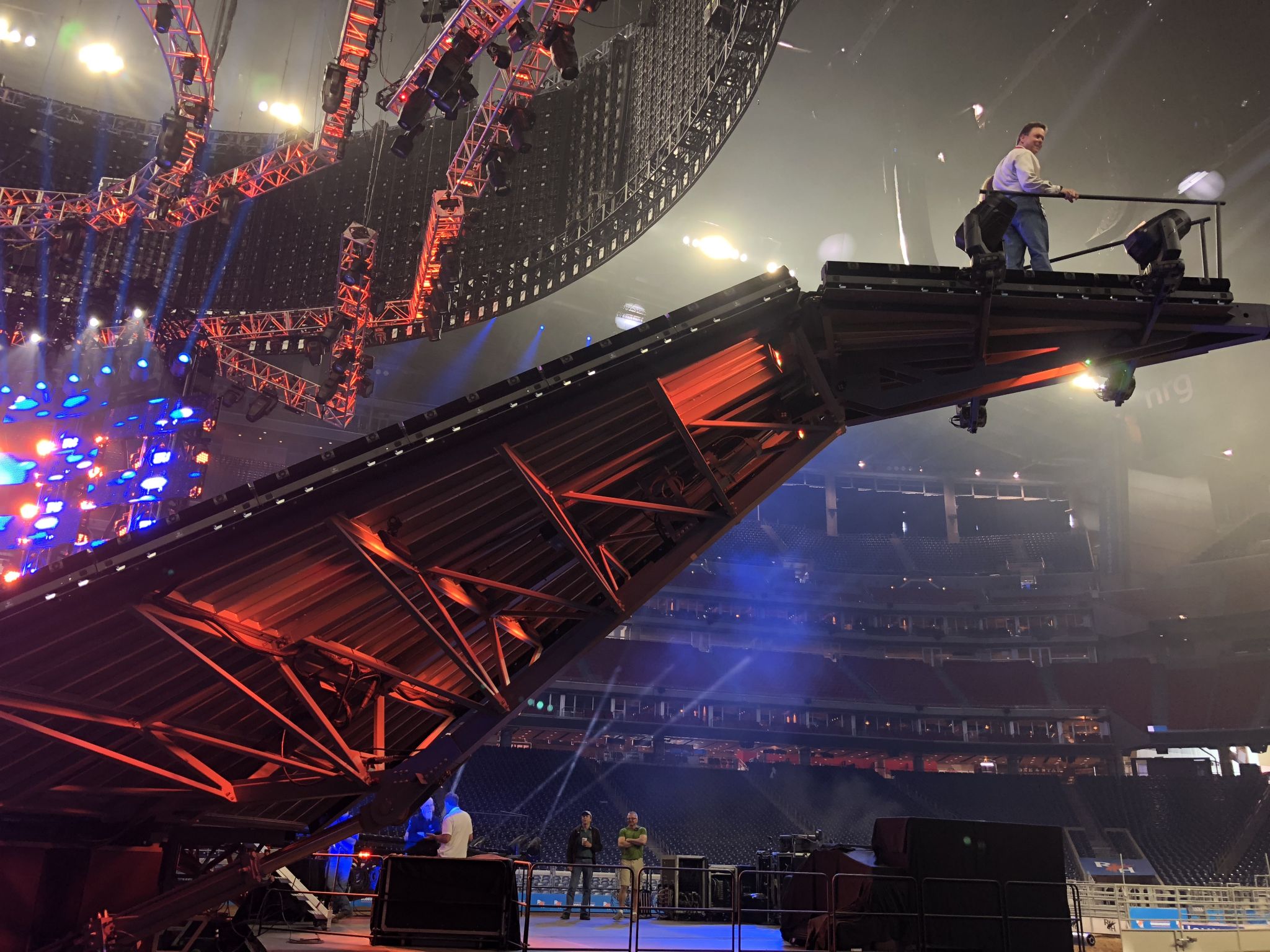 Video: See the new RodeoHouston stage in action