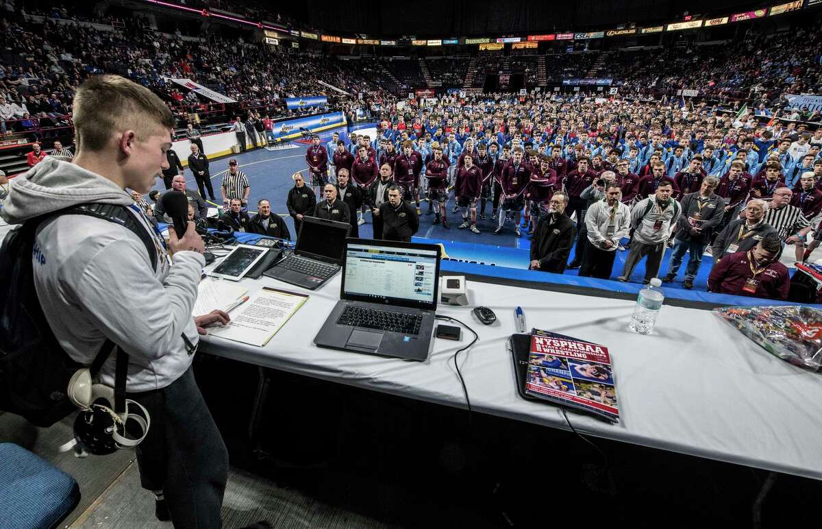 Photos from the New York State High School Wrestling Championships