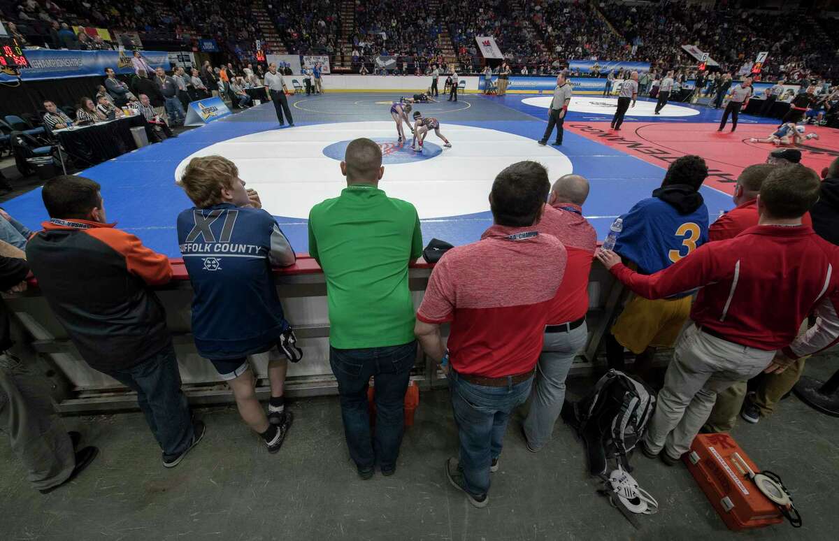 Photos from the New York State High School Wrestling Championships