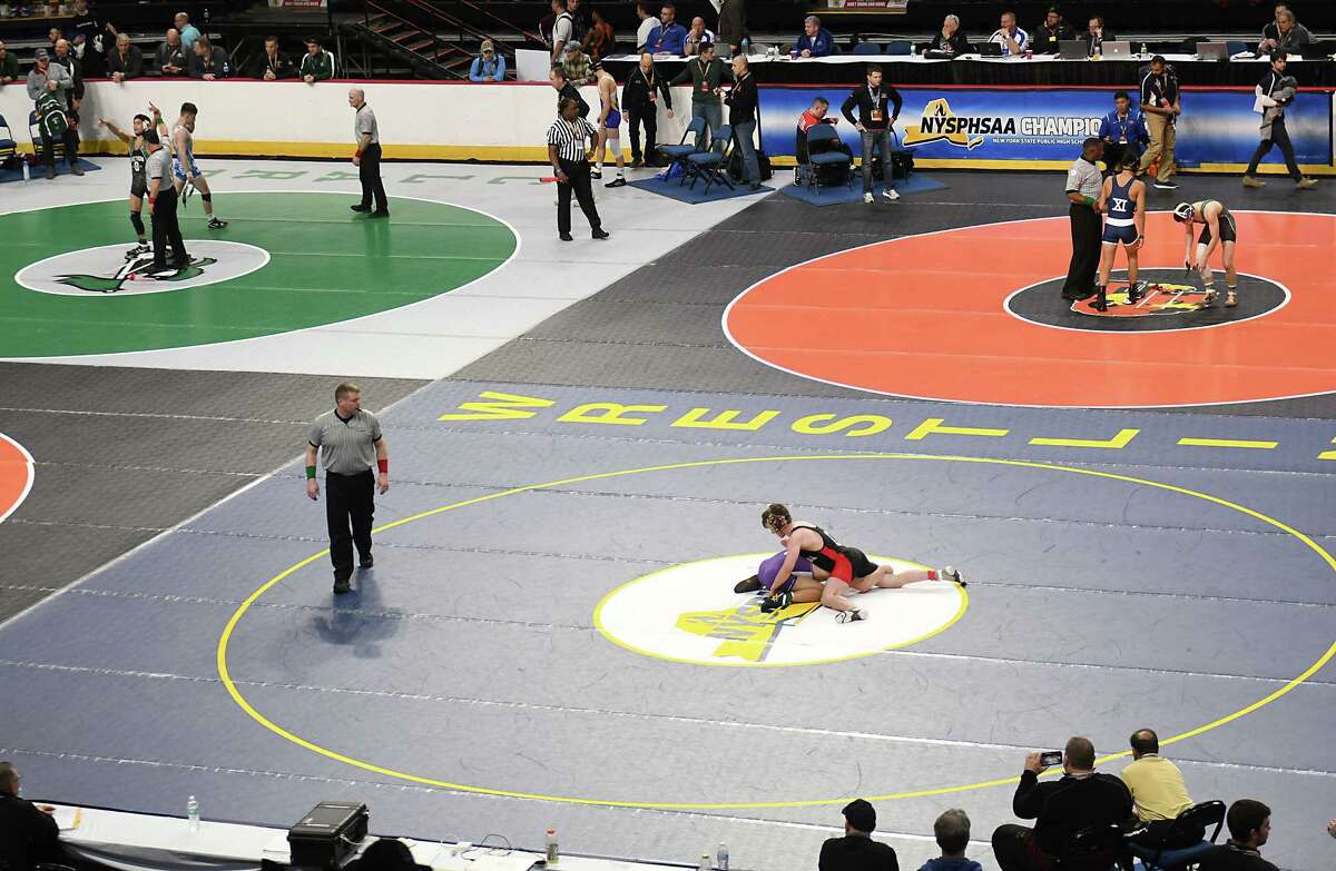 Photos from the New York State High School Wrestling Championships