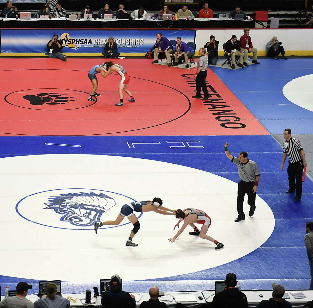 Photos from the New York State High School Wrestling Championships