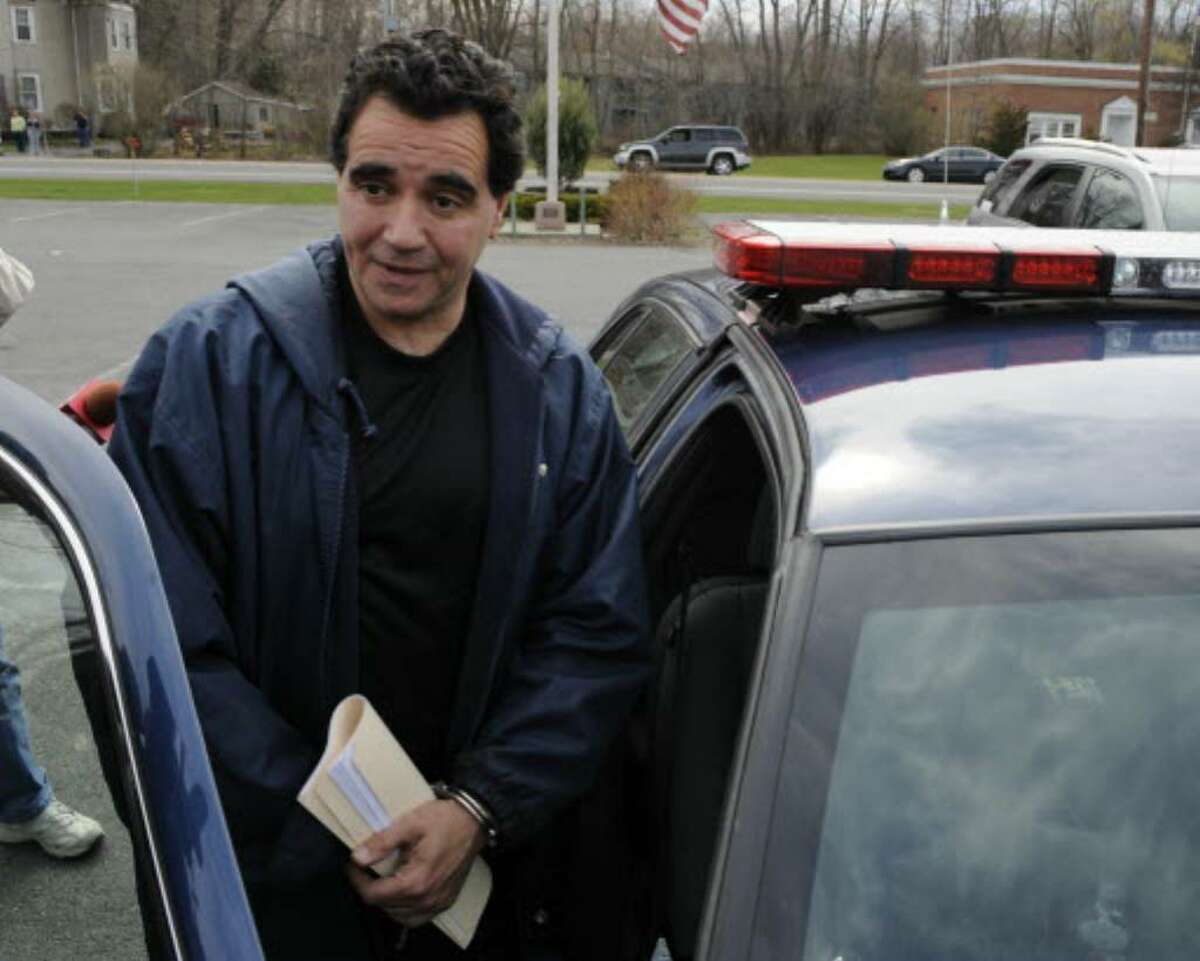 Ernie Paragallo, at his arraigned in April 2009, was sentenced Tuesday to 3 years in jail and fined $33,000 after being convicted of animal cruelty. (Skip Dickstein / Times Union archive)