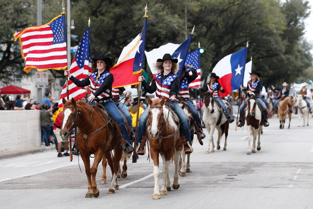 Houston Livestock Show and Rodeo parade gallops through downtown