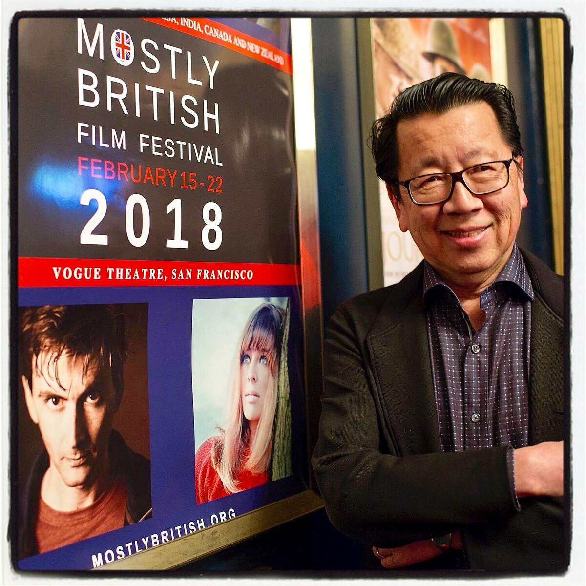 Rock critic-author Ben Fong-Torres at the Vogue Theater. Feb. 18, 2018.