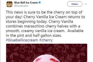 Blue Bell brings back popular flavor
