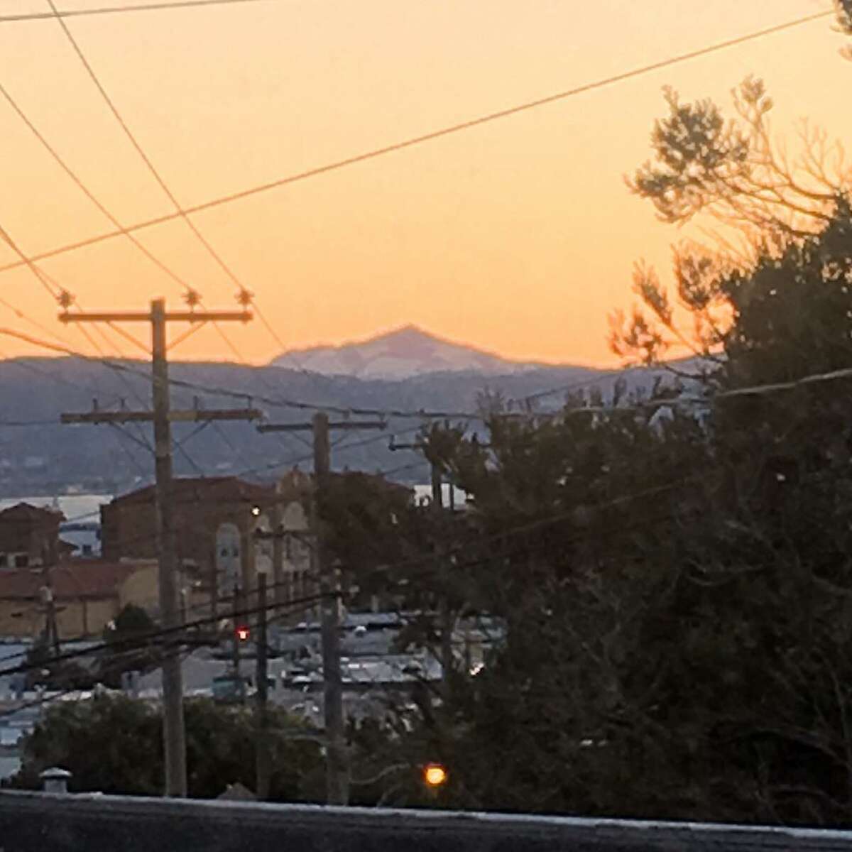 Bay Area snow 'Mt. Diablo looks like the Matterhorn at Disneyland'