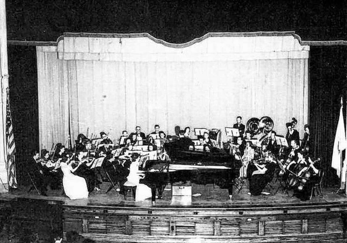 In February of 1942, the Alton Symphony presented a concert in the auditorium of Alton Senior High School. The symphony was composed of local musicians and presented regular concerts, often accompanied by nationally known musicians. The Alton Civic Orchestra and the Greater Alton Concert Association presented versatile programs to enthusiastic audiences at Hatheway Hall. The Alton Youth Orchestra provides fine music presentations by Alton area students.